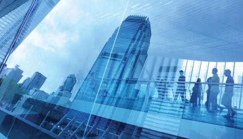 Modern business concept