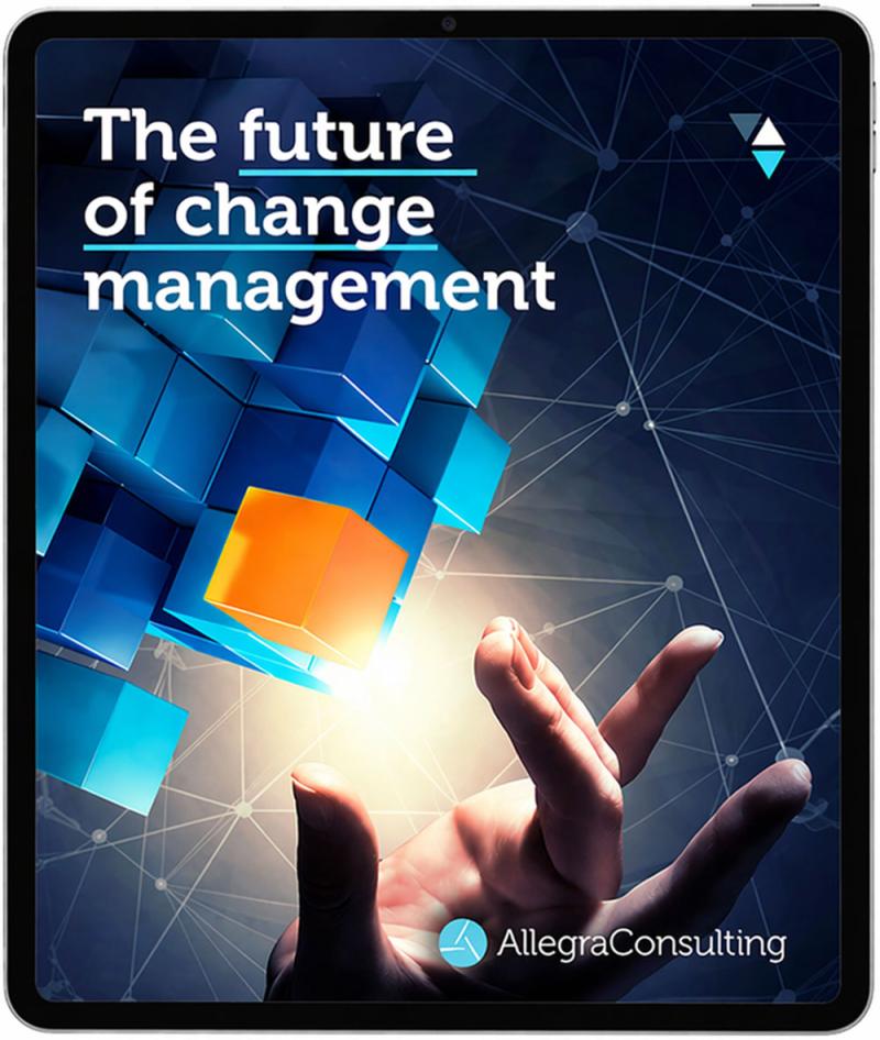 The Future Of Change Management Whitepaper iPad cover